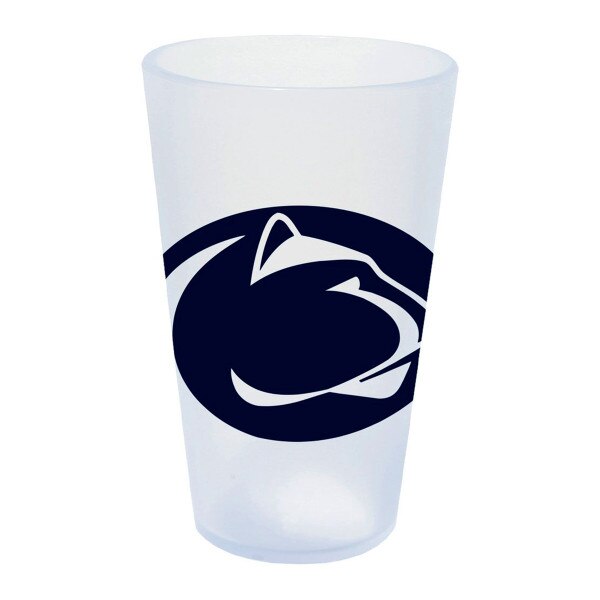 white silicone pint with Penn State Athletic Logo